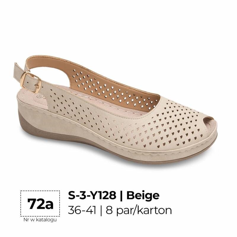 Sandały na obcasie damskie Roz 36-41 / 8 par 1